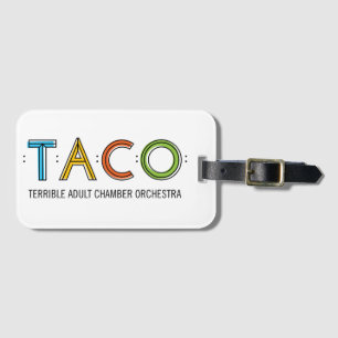 Luggage or instrument case tag