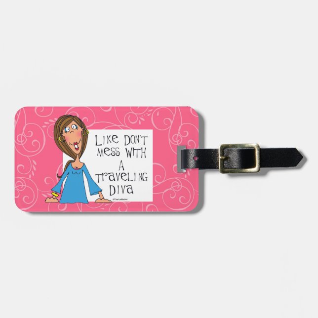 luggage tag (Front Horizontal)