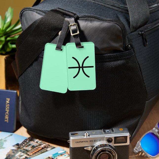 Luggage Tag (Front & Back)