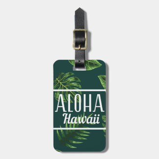 Luggage Tag Aloha Hawaii