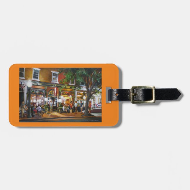 Luggage tag and Purse tag (Front Horizontal)