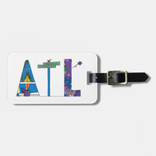 Luggage Tag ATLANTA, GA (ATL)