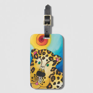 Luggage Tag / Business Card Slot: Leopard Series