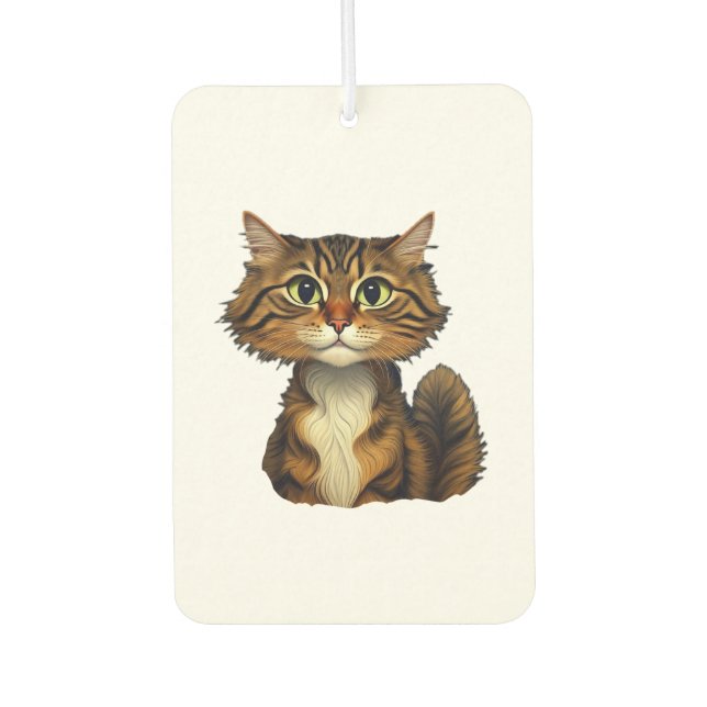 Luggage Tag Car Air Freshener (Front)