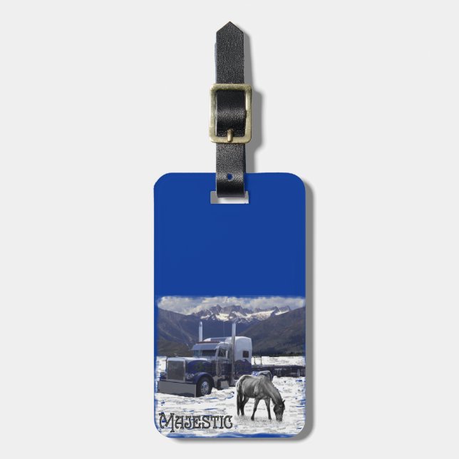 Luggage Tag - Customised (Front Vertical)