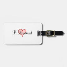 Luggage Tag for Bridesmaid