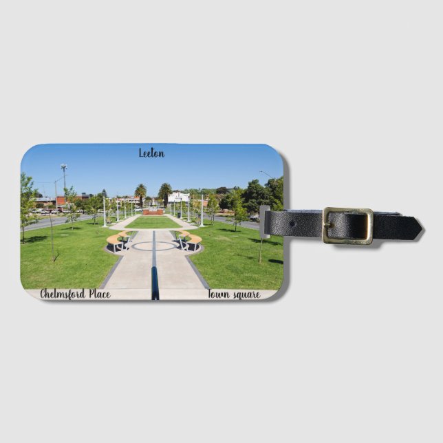 Luggage tag for traveling (Front Horizontal)