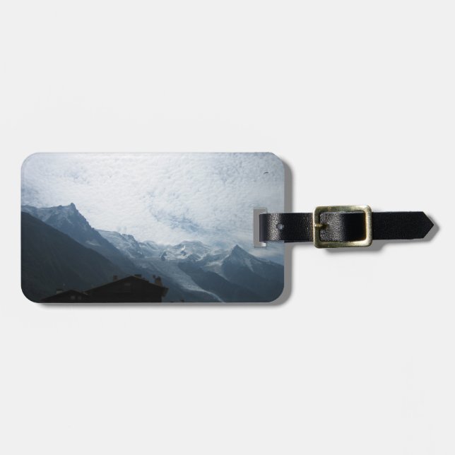 Luggage Tag - French Alps (Front Horizontal)