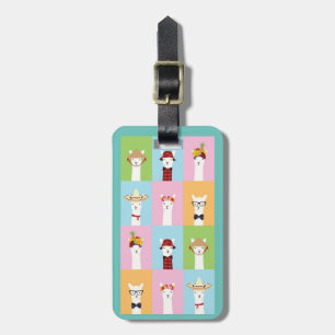 Luggage Tag - Funny Llama