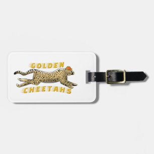 Luggage Tag - Golden Cheetahs