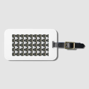Luggage Tag In Black And White