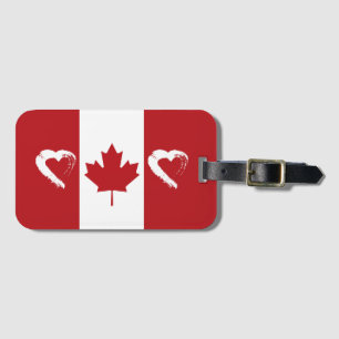 Luggage Tag Love Canada