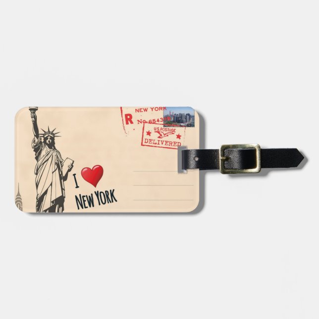 Luggage Tag New York (Front Horizontal)
