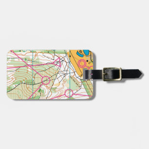 Luggage Tag - orienteering map