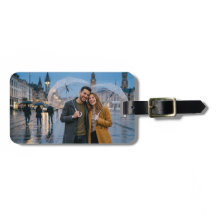 Luggage Tag Personalised Photo Collage Custom id 