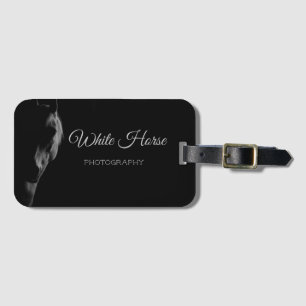 Luggage Tag - Personalized - Modern Horse Design