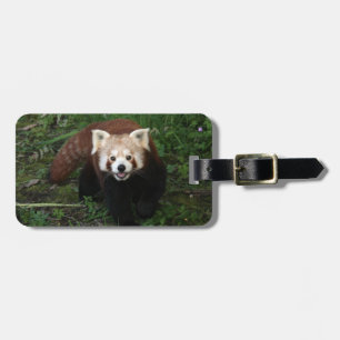 Luggage tag - red panda