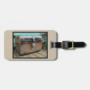 Luggage Tag, retro trunk, Tag