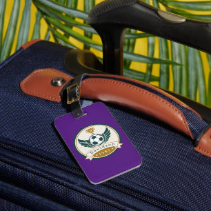 Luggage Tag - Soccer - Personalised - Add Name