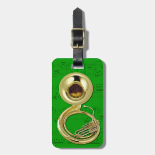 Luggage Tag - Sousaphone - Choose colour