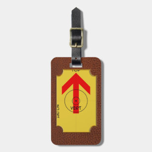 luggage tag - vert - template