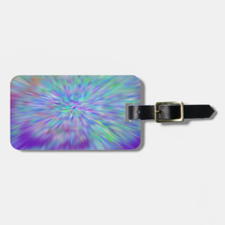 Luggage Tag w/ leather strap