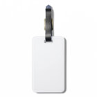 Luggage Tag w/ leather strap cute car