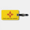 Luggage Tag with Flag of New Mexico, USA