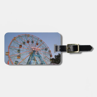 Luggage Tag: Wonder Wheel at Coney Island Tag