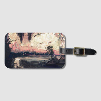 Luggage Tag - World In My Eyes by micgurro