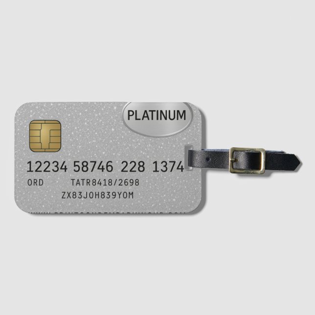 Luggage Tags Custom Business Card (Front Horizontal)