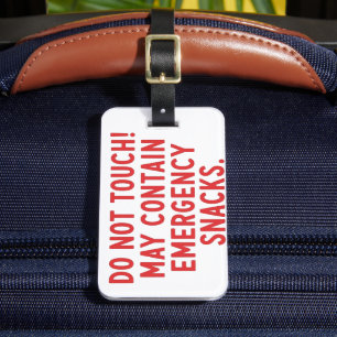 Luggage tags funny, funny quote