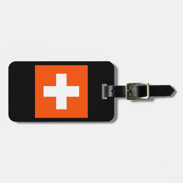 Luggage Tags of Switzerland (Front Horizontal)