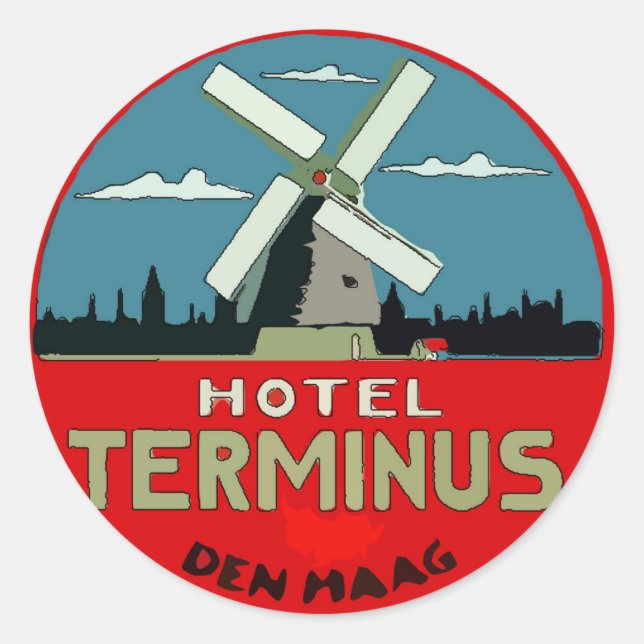 Luggage Travel Stickers (Front)