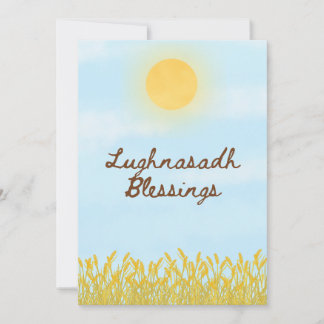 Lughnasadh Greeting Card