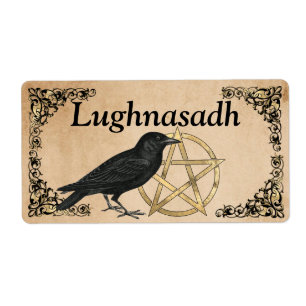 LUGHNASADH SABBAT LABEL