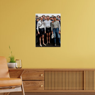 Luigi Ganna Cesare Brambilla Pierre Dane Giro d'It Poster