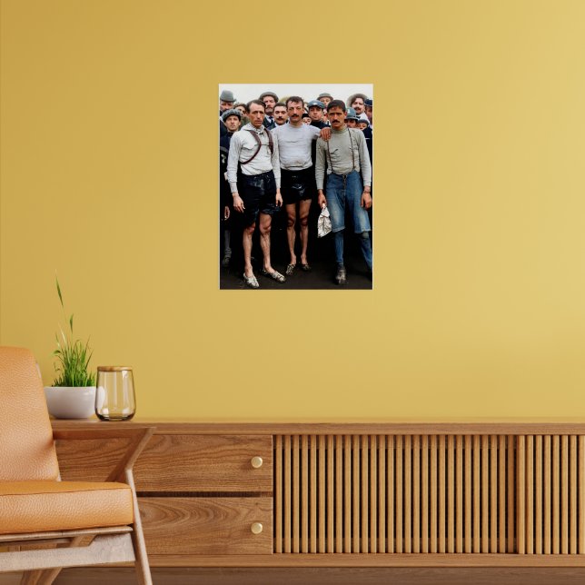 Luigi Ganna Cesare Brambilla Pierre Dane Giro d'It Poster (Living Room 2)