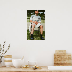 Luigi Ganna Milan Winner First Giro d'Italia 1909 Poster