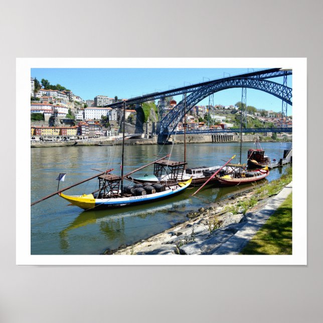 Luis 1 bridge at Porto Poster (Front)