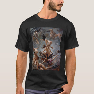 Luis Falero Witches going to their Sabbath Paintin T-Shirt