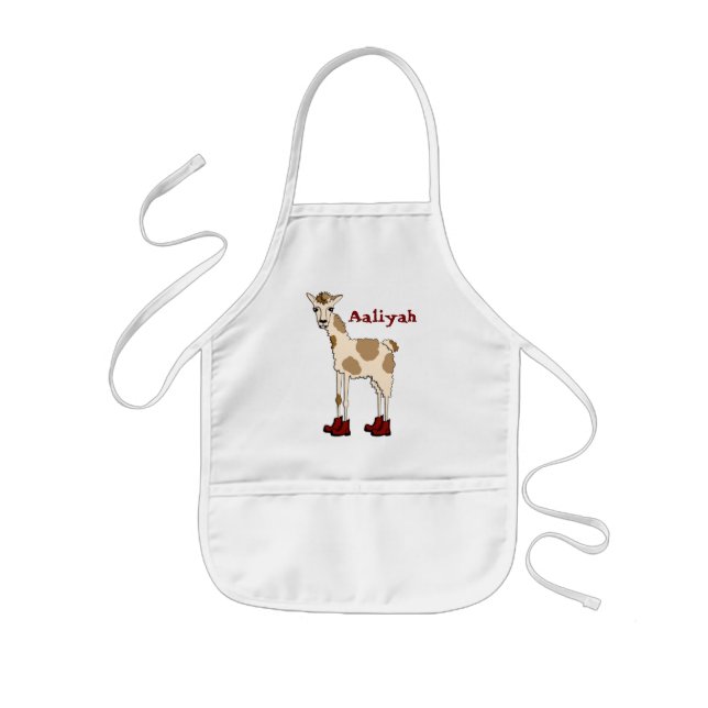 Luis Llama apron (Front)