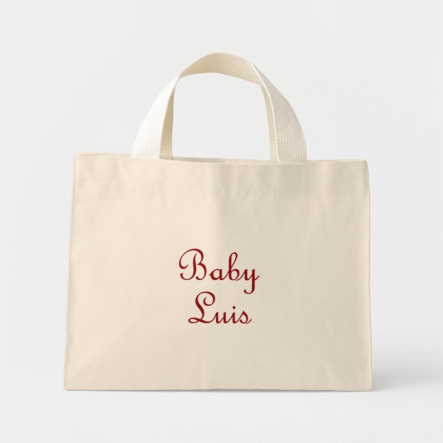 luis mini tote bag (Front)
