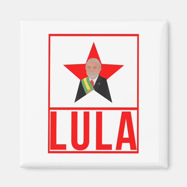 Luiz Inacio Lula da Silva Magnet (Front)