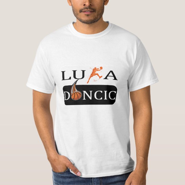 Luka Doncic Baseball T-Shirt (Front)
