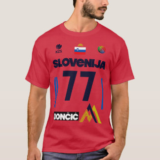 Luka Doncic Slovenija Fan Design 2 T-Shirt