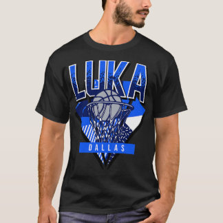 Luka Retro Dallas Basketball Throwback T-Shirt