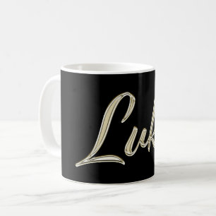Lukas name whitegold Tasse Teetasse Coffee Mug