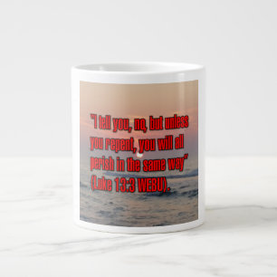 Luke 13:3 WEBU Mug