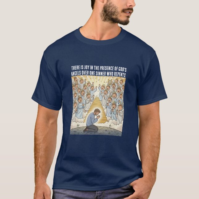 Luke 15:10  T-Shirt (Front)